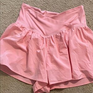 Women's Pink Athletic Shorts